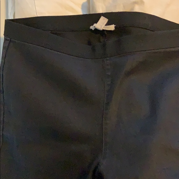 Eileen Fisher Black Denim Sheen Jeans Jeggings S - Picture 8 of 14